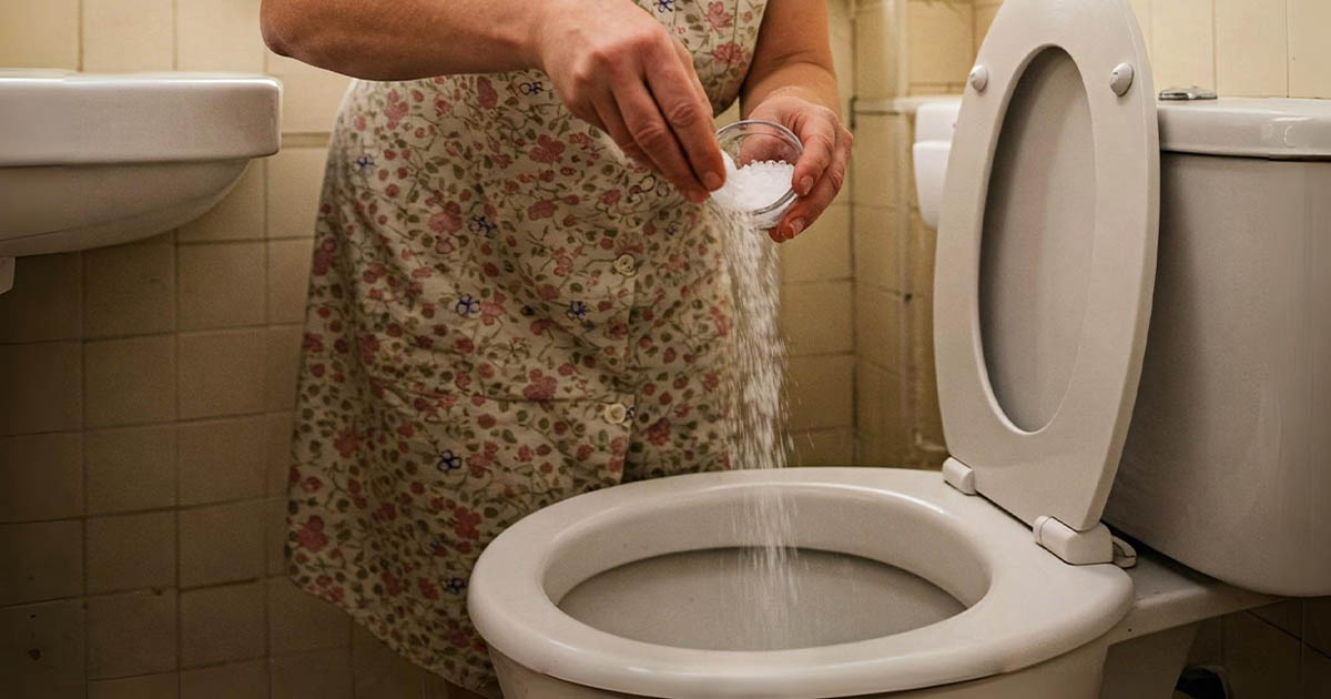 Miért öntenek sót a német háziasszonyok a WC-be a vendégek érkezése előtt? duguláselhárítás, háztartási tippek, környezetbarát takarítás, német szokások, olcsó takarítás, só, sóval takarítás, spórolás, takarítás, WC, WC tisztítás