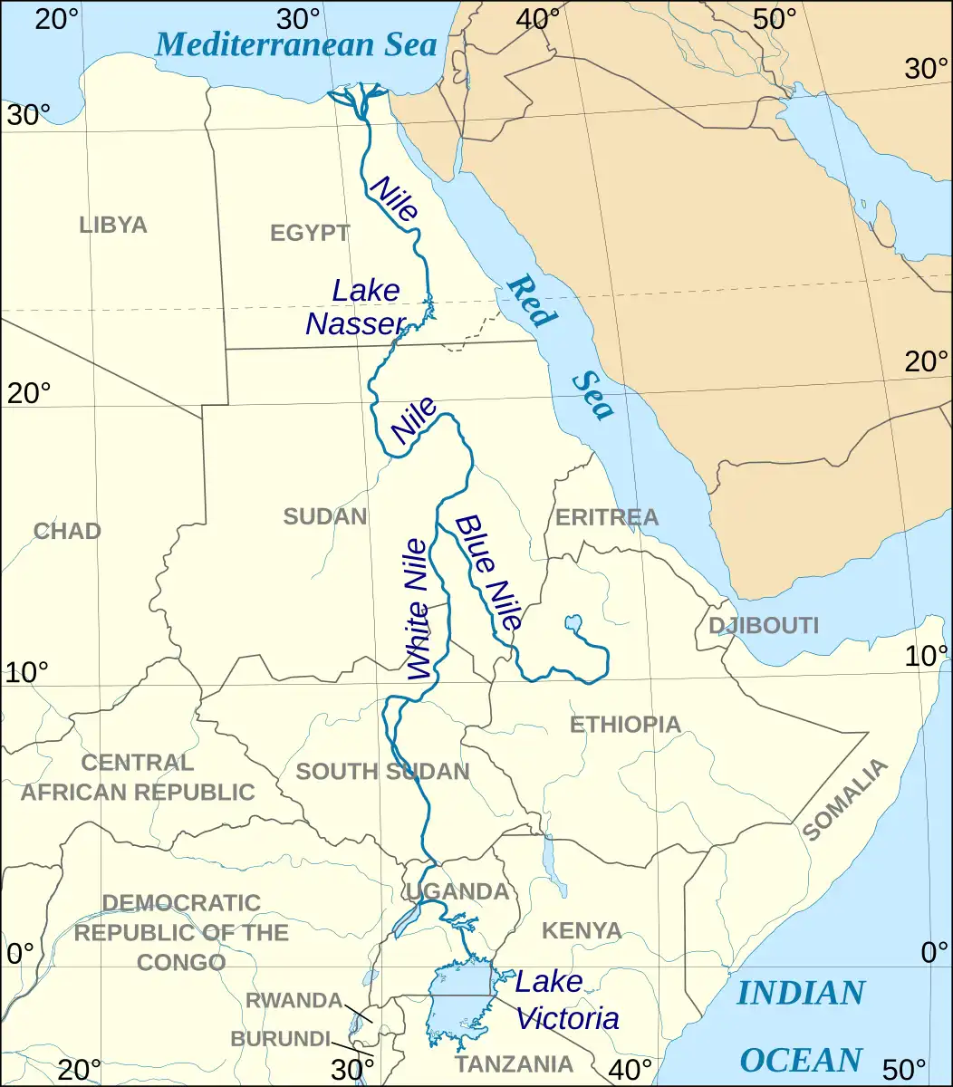 Hogyan jut annyi vízhez a Nílus, ha egy olyan sivatagon folyik keresztül, ahol nincs eső? afrika, Asszuán, egyiptom, érdekességek, Etiópia, földalatti források, folyó, galéria, gát, Nílus, térkép, történelem, Újjászületés gát, Viktória-tó, vízerőmű, vízforrás