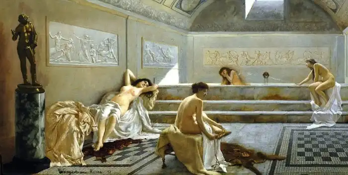 Miért hallatszott mindig hangos sikoly az ókori Róma nyilvános fürdőiben? gladiátorok, köztermek, Lucius Annaeus Seneca, ókori róma, régészet, római birodalom, római élet, Római fürdők, Seneca, szőrtelenítés, társadalmi élet, történelem, Vroxeter