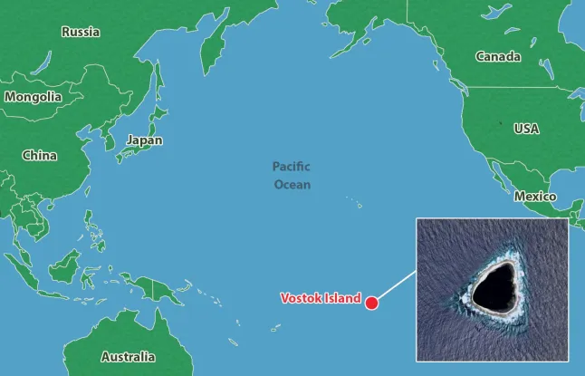 A tudósok felfedték a „fekete lyuk” titkát a Csendes-óceánon Csendes-óceán, Faddej Bellingshausen, Kiribati, korallzátony, lakatlan sziget, madárvilág, orosz felfedezések, Pisonia, Vostok-sziget