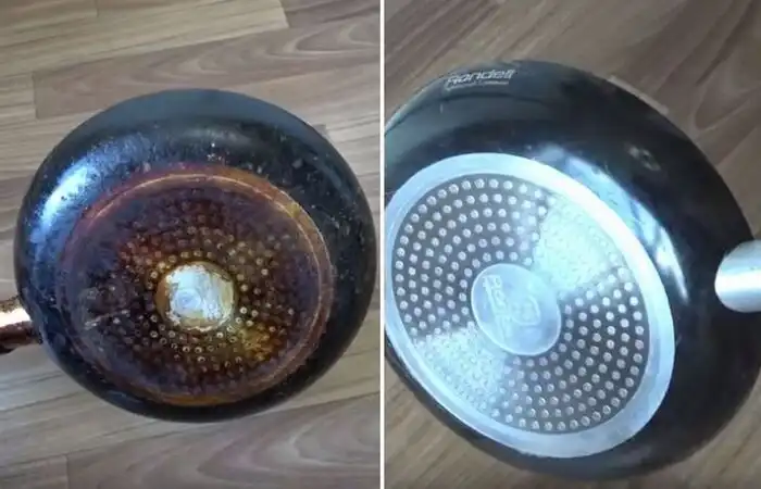 A legegyszerűbb módja, hogy eltávolítsd a makacs, régi lerakódásokat a serpenyőről, és úgy ragyogjon, mint az újkorában DIY tisztítás, Háztartási tisztítás, Konyhai tisztítás, Ráégett zsír eltávolítása, Régi zsír eltávolítása, Serpenyő karbantartás, Serpenyő tisztítás, Szalmiákszesz tisztítás, tisztítási tippek, Zsíros serpenyő tisztítása