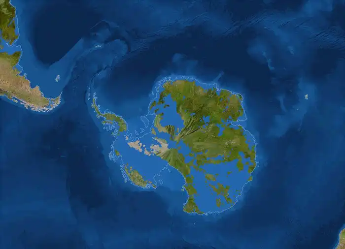 Hogyan nézne ki az Antarktisz a kilométeres jégréteg nélkül? A tudósok bemutatták a pontosított térképet Antarktisz, Antarktisz geológiája, Bedmap3, Bentley-árok, galéria, jég alatti kontinens, jégolvadás, klímaváltozás, tengerszint-emelkedés, Transzantarktiszi-hegység, Vosztok-tó