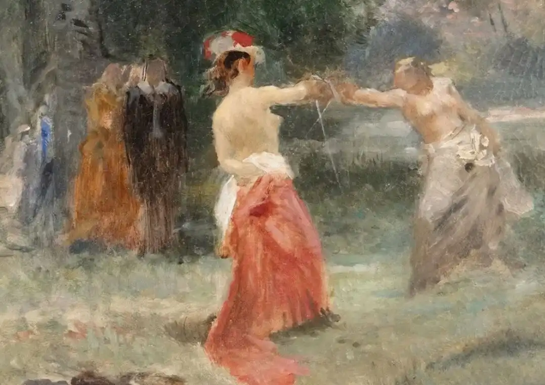 Miért vívták félmeztelenül a női párbajokat? Alexandre Dumas, duell szabályok, nemi szerepek, női duell, női párbaj, párbaj, párbaj története, történelem, történelmi pontosság, XIX. századi párbaj, XVII. századi párbaj, XVIII. századi párbaj