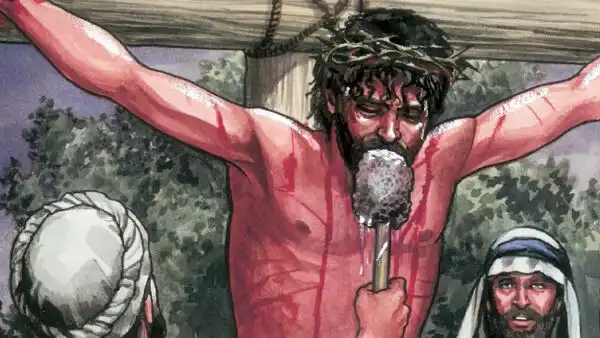Miért itatták ecettel Jézust a keresztre feszítéskor? Biblia, Ecet, Evangélium, Golgota, Irgalom, Jézus, Keresztrefeszítés, Róma, szenvedés, szimbólum