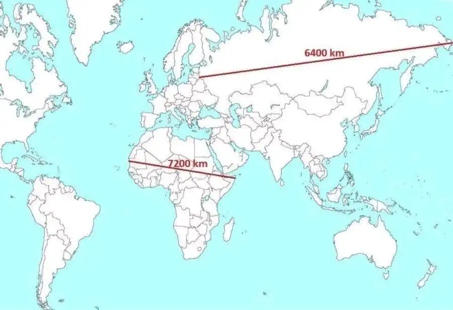 A térképen megmutatom az országok és kontinensek valós méretét. Ez sokak számára meglepő lehet föld, földgömb, földrajz, kartográfia, méret, távolság, térkép, torzítás, valóság, vetület