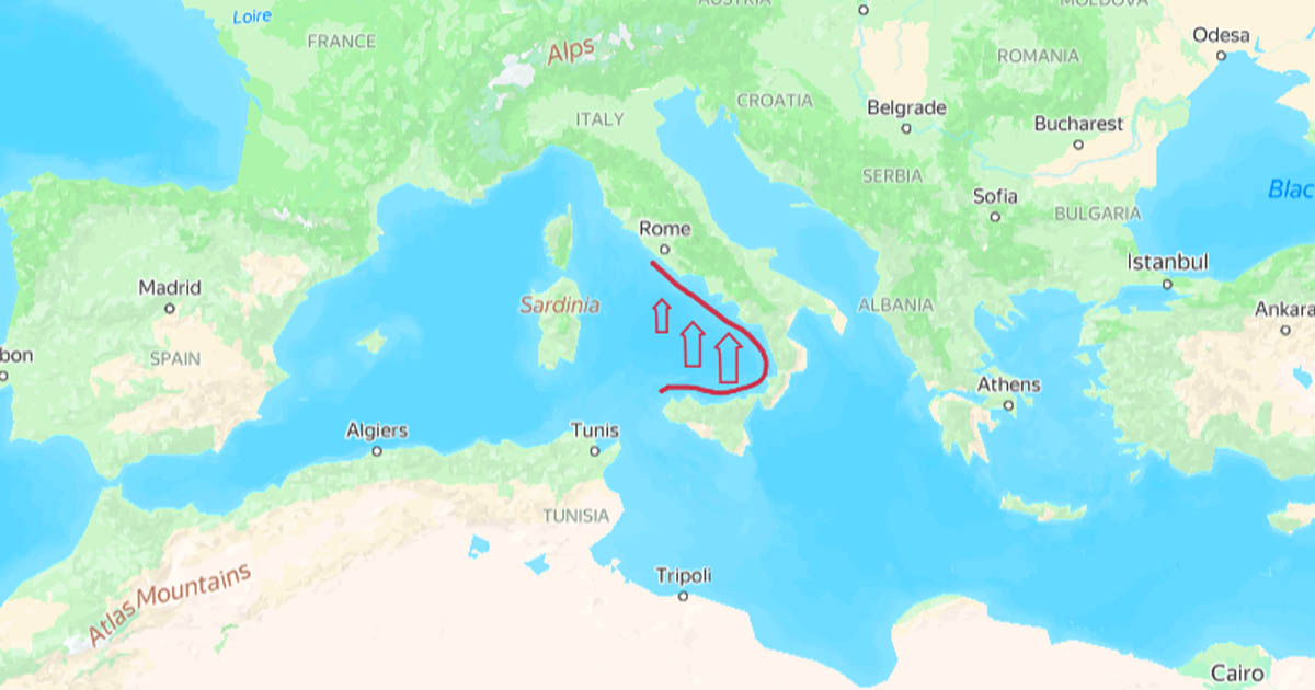 Itt van a legveszélyesebb zóna egész Európában cunami, Földközi-tenger, geológia, kockázat, olaszország, Stromboli, tengerfenék, természet, veszély, vulkán