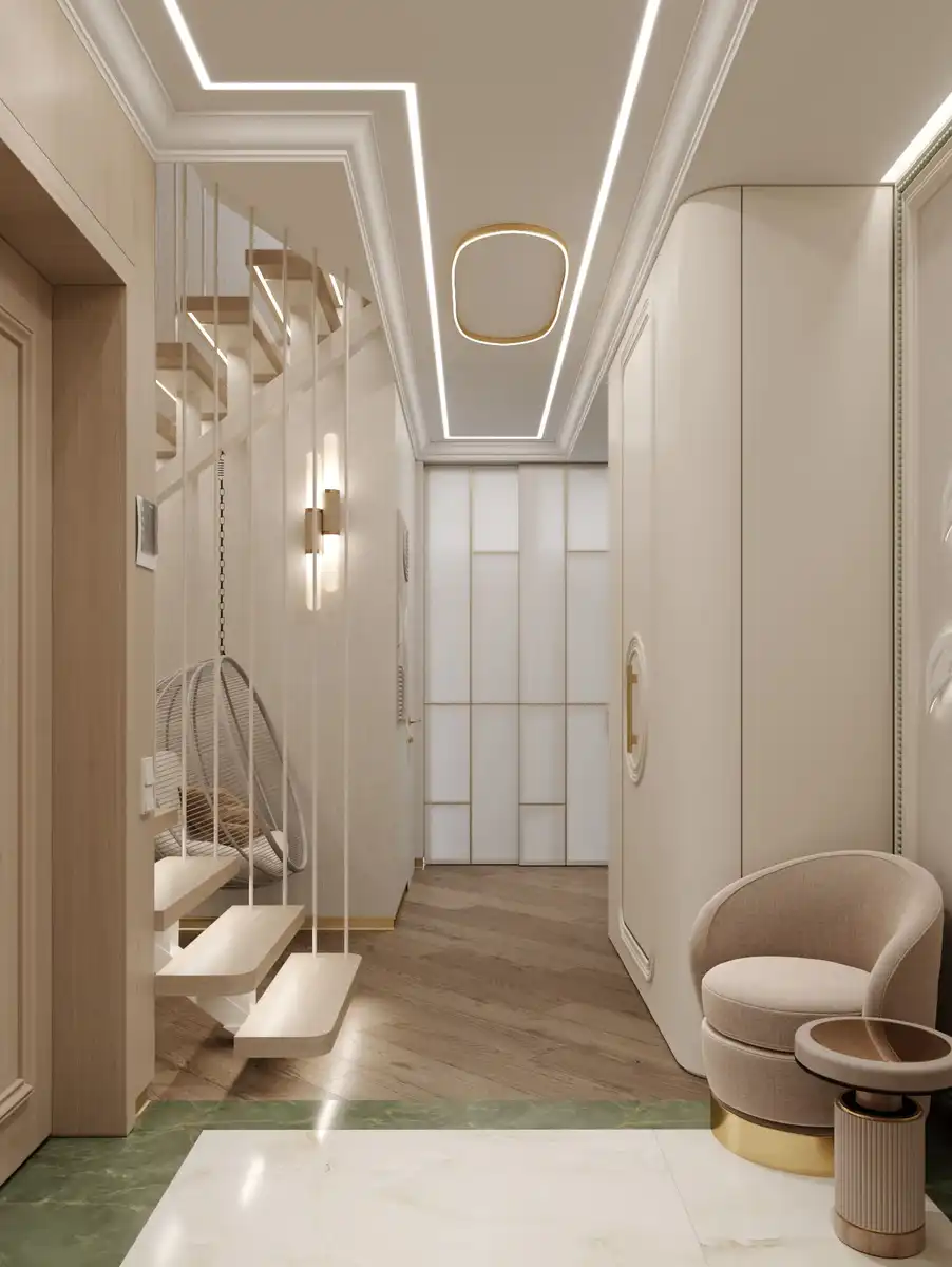 Penthouse lakás nagycsaládosoknak modern stílusban: ilyen belső teret még soha nem láttál! design, enteriőr, harmónia, inspiráció, kényelem, lakberendezés, luxus, modern, otthon, stílus