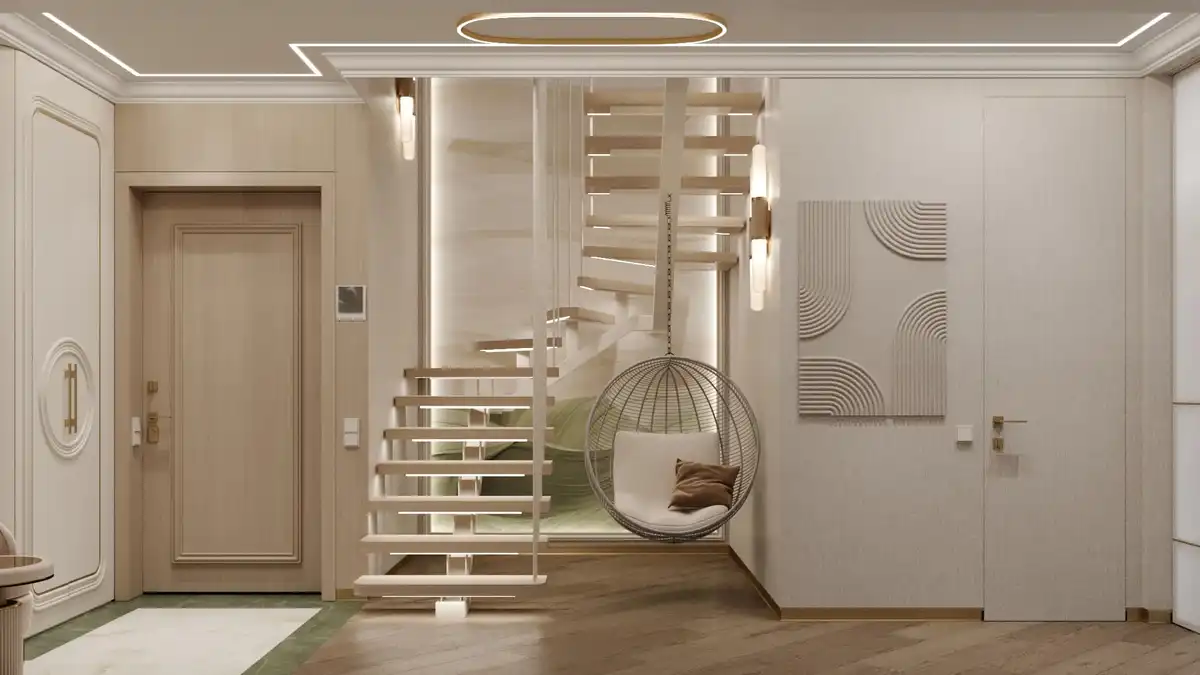 Penthouse lakás nagycsaládosoknak modern stílusban: ilyen belső teret még soha nem láttál! design, enteriőr, harmónia, inspiráció, kényelem, lakberendezés, luxus, modern, otthon, stílus