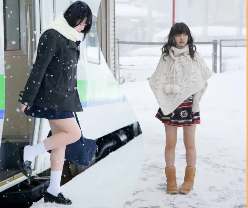 Miért járkálnak szoknyában és csupasz lábakkal a japán nők télen? Egyszerűen elmagyarázom divat, Életmód, hideg, japán, Kawaii, Kultúra, Öltözködés, szokások, tél, Tokió