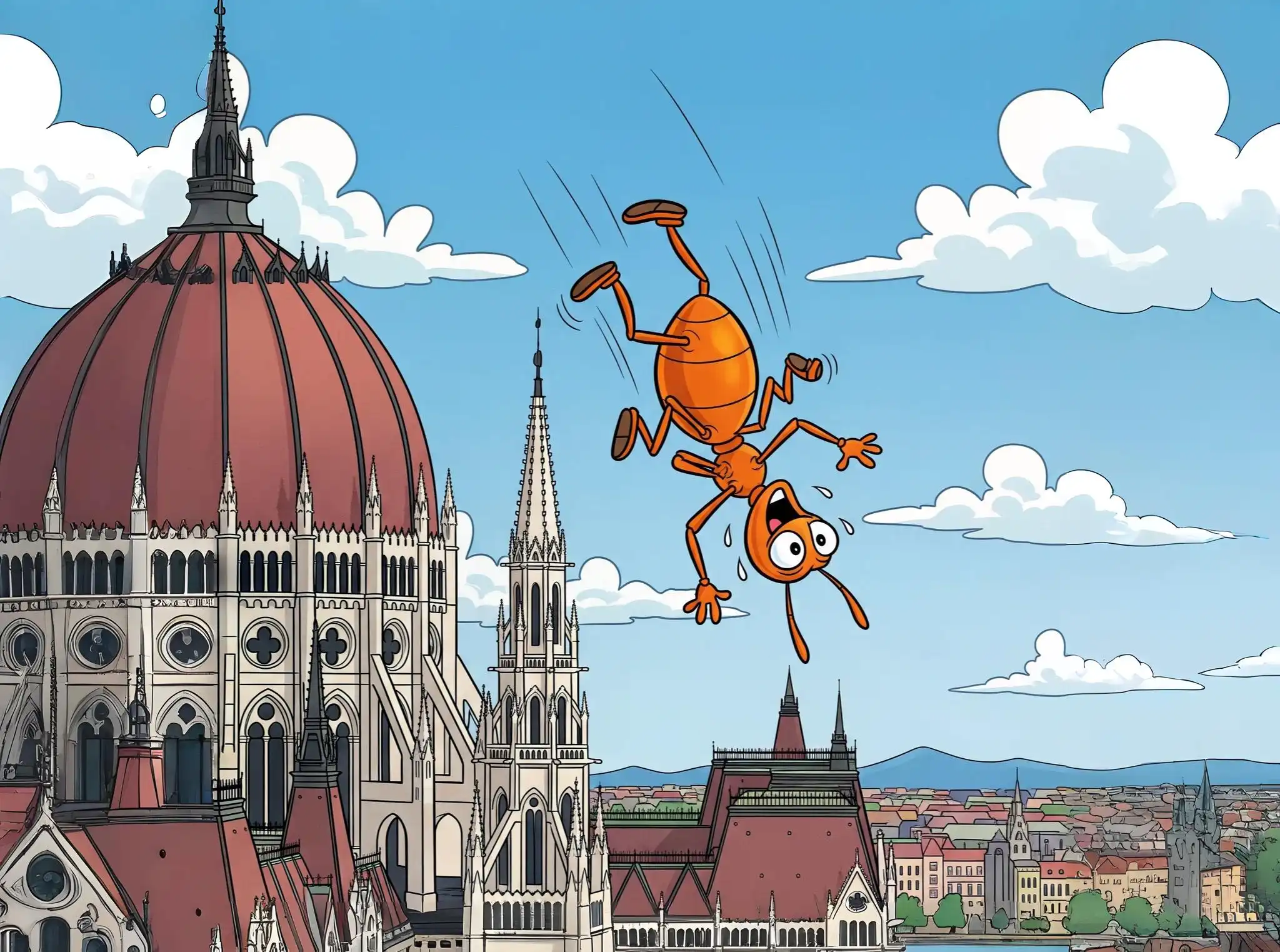 A hangya paradoxon. Miért nem veszélyes számára a magasból való leesés? Aerodinamika, biológia, fizika, hangya, Légellenállás, méret, Skálázódás, természet, túlélés, Zuhanás