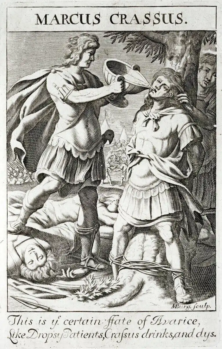 Hogyan halt meg a leggazdagabb római – Marcus Licinius Crassus hadviselés, hatalom, Ókor, Róma, történelem, vagyon