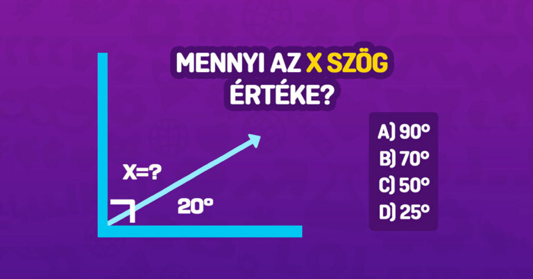 12 geometriával kapcsolatos kérdés, amit az emberek 90%-a nem tud hiba nélkül megválaszolni