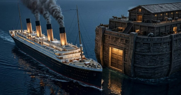 Mekkora volt Noé bárkája a modern hajókhoz képest?