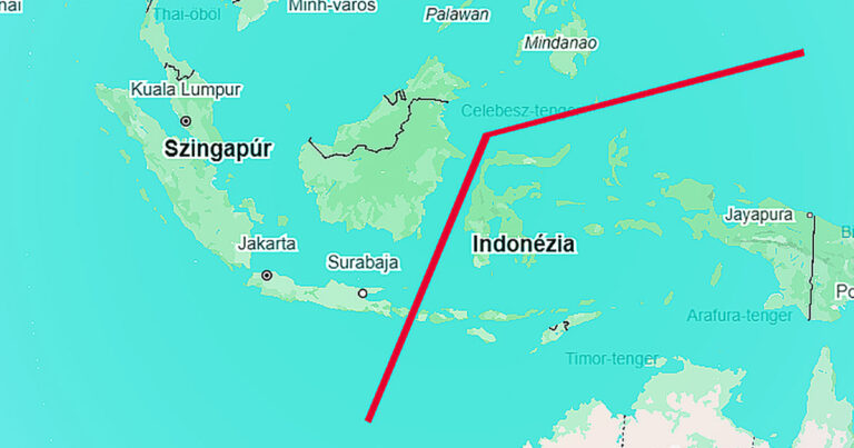 Egy vonal a Földön, amit nem lépnek át az állatok, pedig nem jelent számukra fizikai akadályt