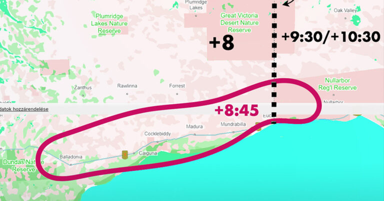 Talán ez a legkellemetlenebb időzóna a világon: miért olyan rossz és hol található pontosan