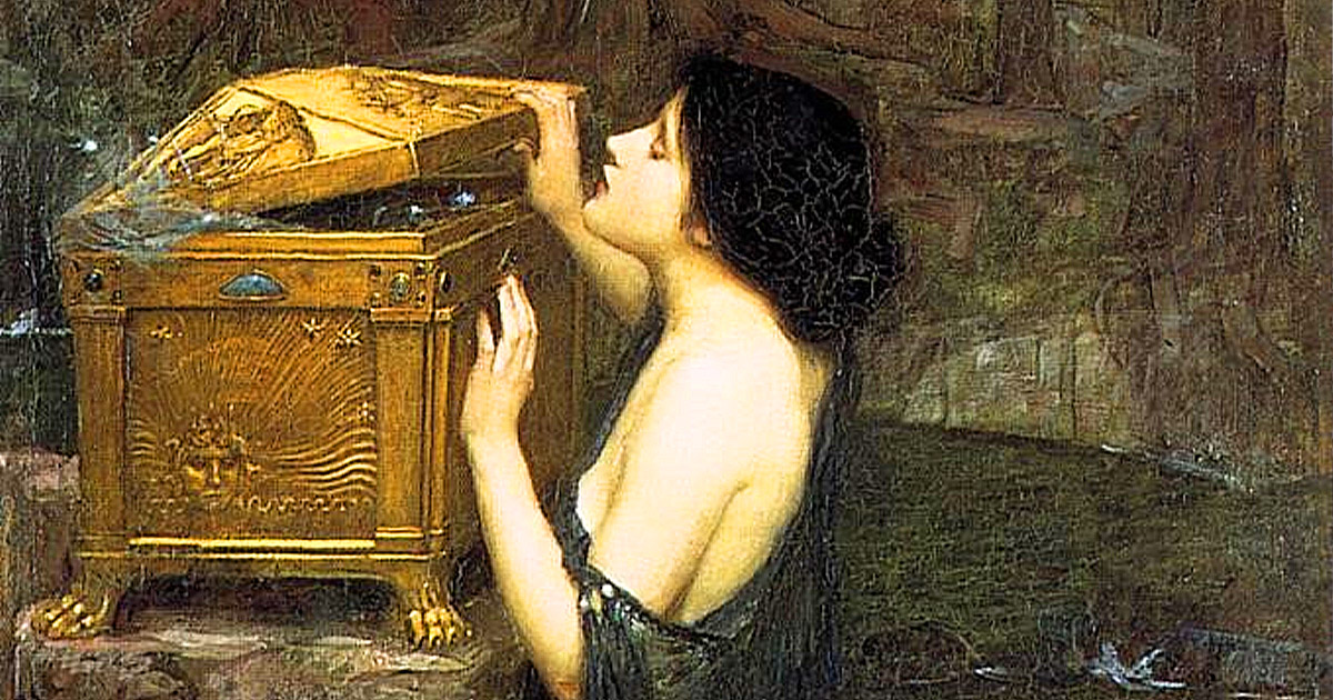 Ki volt Pandóra? És mi volt az a tiltott szelence, amit kinyitott