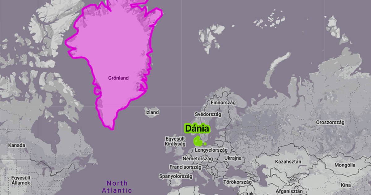 Hogyan történhetett, hogy a kis Dánia birtokolja a hatalmas és távoli Grönlandot?