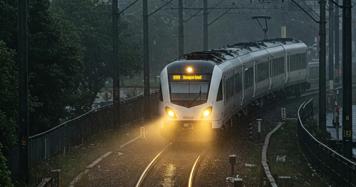 Hogy tud felmenni egy vonat az emelkedőn még esőben is?