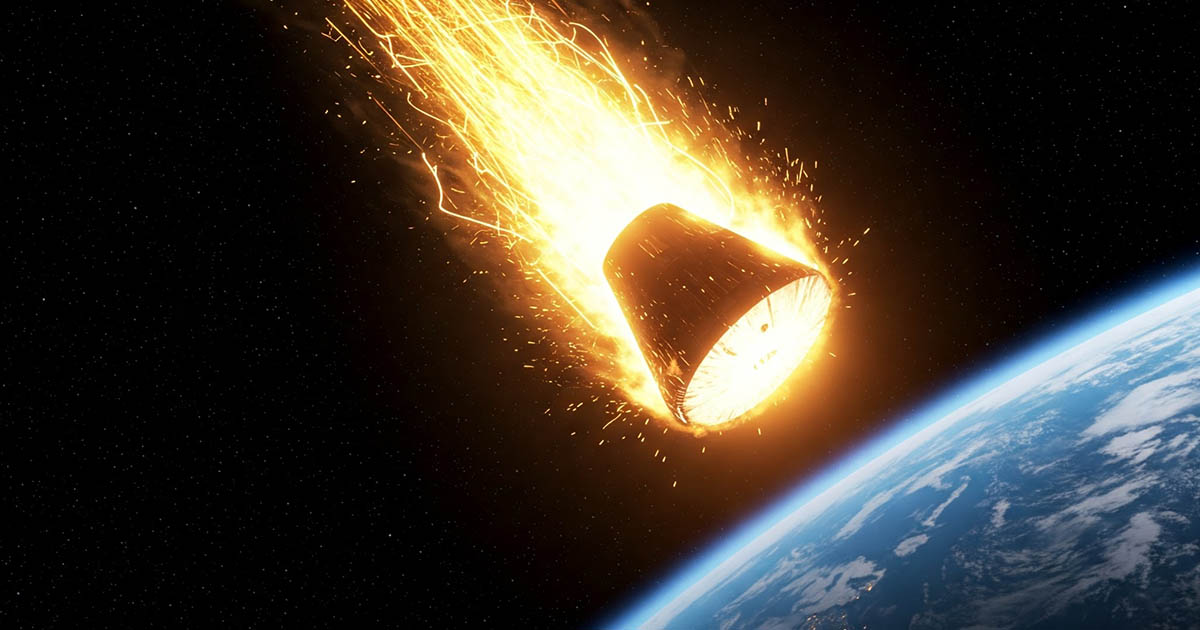 Miért zuhannak be a légtérbe lángolva, nagy sebességgel az űrhajók? Nem lenne logikusabb előbb lelassítani őket nullára és nyugodtan leszállni?