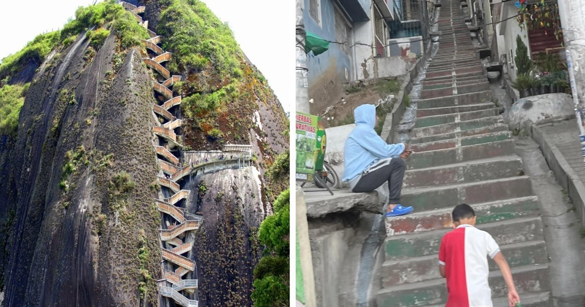 20 „halállépcső”, amin csak a legbátrabbak tudnak felmenni