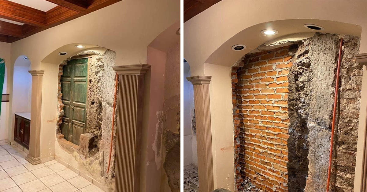 18 ember, aki az otthonában talált dolgok után csak arra gondolt: „Miért nem szerepelt ez a tervrajzon?”