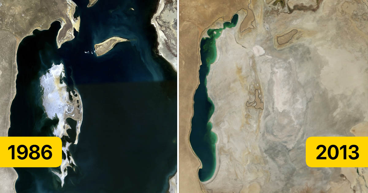 Az Aral-tó rejtélye: amit a tudósok a kiszáradt tó fenekén találtak