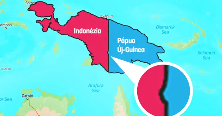 Furcsa Határ: Indonézia és Pápua Új-Guinea – Miért?