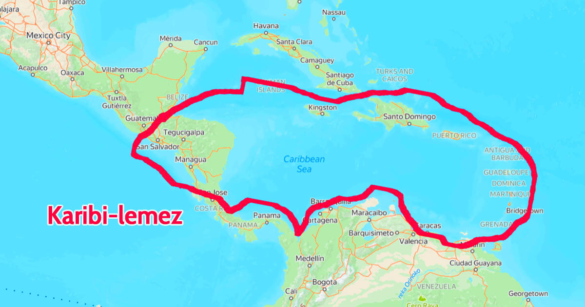 A veszélyes Karibi-lemez, amiről senki sem tud, amikor a Karib-tengeren nyaral