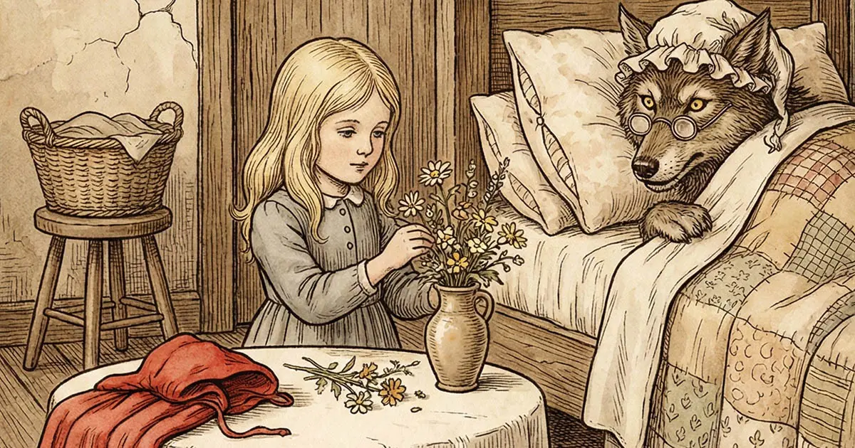 A „Piroska és a farkas” eredeti története, amitől a gyerekeknek sokszor rémálmaik voltak