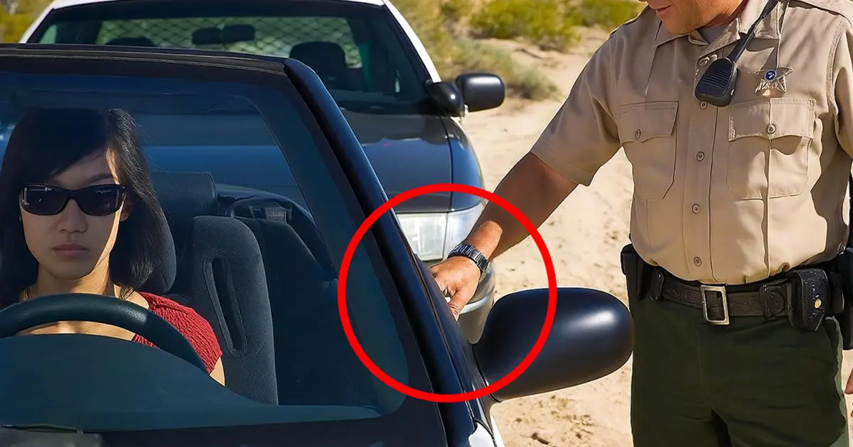 Miért érintik meg az amerikai rendőrök mindig a bal hátsó lámpát, amikor egy autóhoz közelednek?