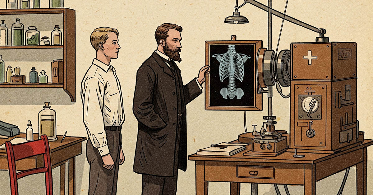 Amit Wilhelm Röntgen félt elmondani az embereknek