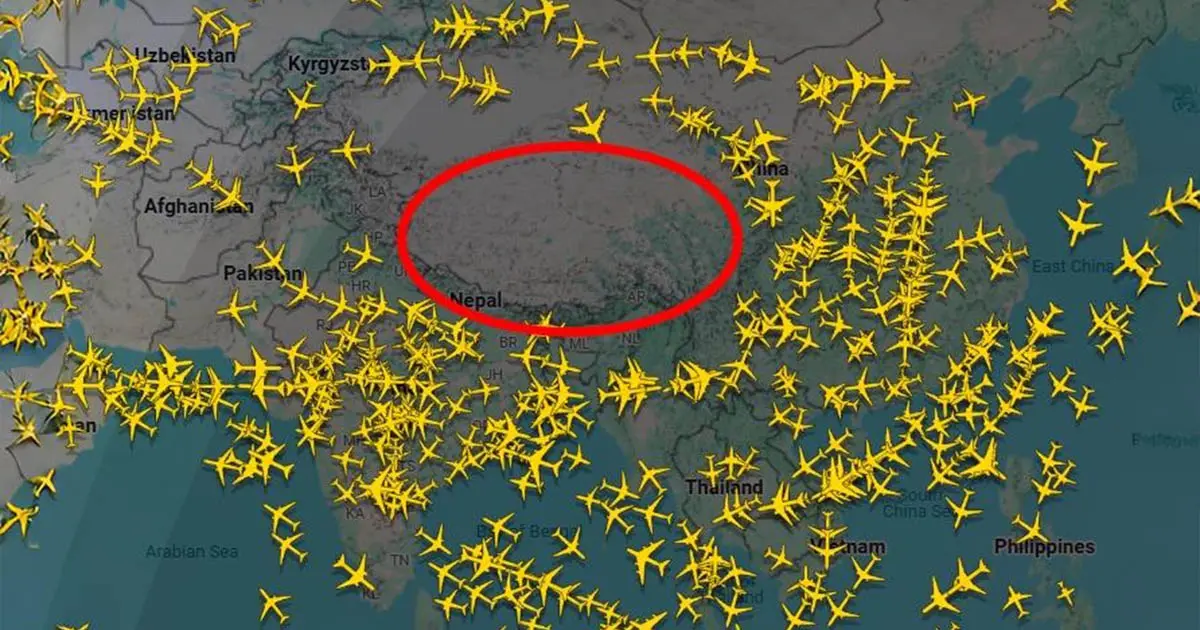 Miért nem repülnek a repülőgépek Tibet és az Antarktisz felett?