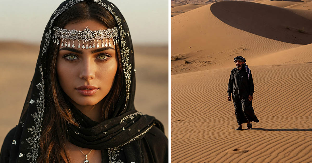 Miért viselnek fekete ruhát a beduinok a sivatagban, mikor így gyorsabban melegszenek fel a napon?