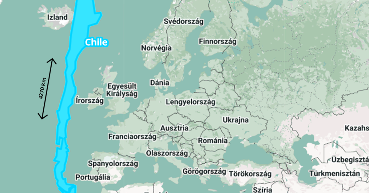 Miért van Chilének ennyire furcsa földrajza? Ki nyújtotta így meg ezt az országot és miért