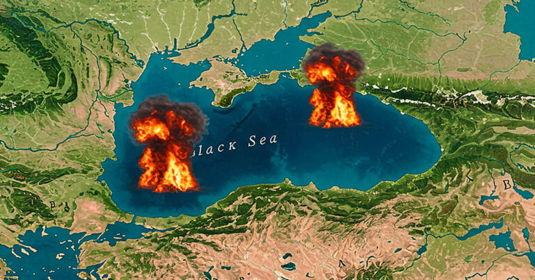 1927: A Fekete-tenger rejtélyes tűzvésze – Mi okozta a vízen égő lángokat?