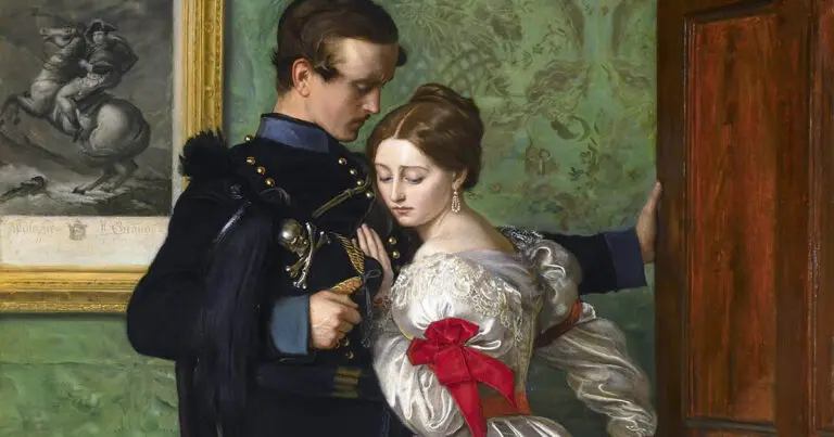 Régen, amikor egy férfi hazatért a háborúból, a nő egy tárgyat tett a kezébe: ezért mindent megbocsátottak, még a hűtlenséget is