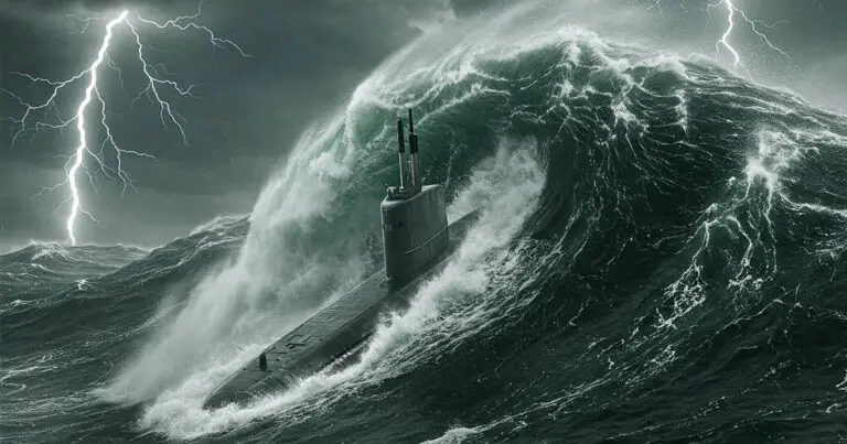 Tengeralattjáró védelem viharban: A biztonságos mélység titka