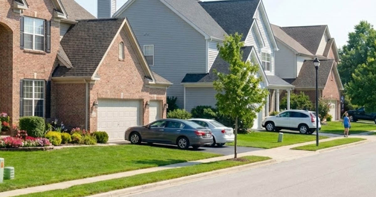 A valódi ok, amiért az USA-ban nincsenek kerítések és a házaknak üveg bejárati ajtóik vannak. Arra az elvre építenek: az én házam az én váram