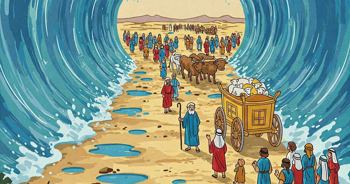 A tudósok rájöttek, hogy miért vált szét a Vörös-tenger Mózes előtt