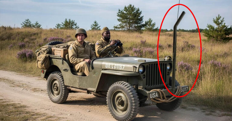 II. világháború: Ezért erősítettek vasrudat az amerikai dzsipekre!