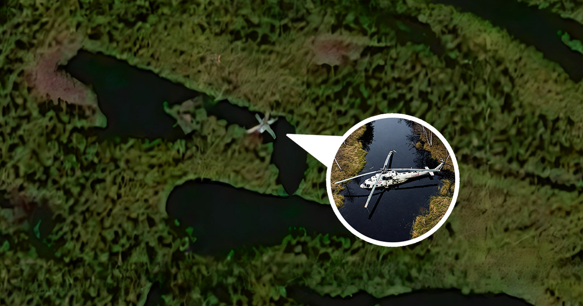 Ijesztő helyek, amiket csak a műholdképeken láthatsz