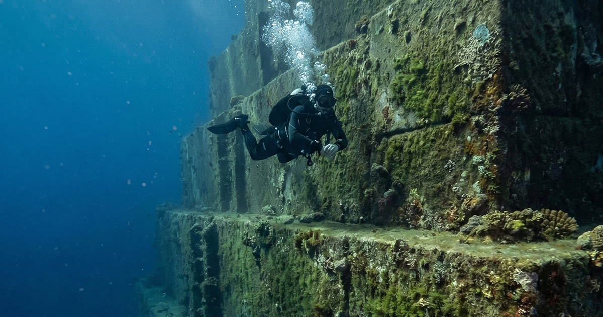 Amit a víz alatt találtak Japán partjainál: egy 10 000 éves víz alatti város