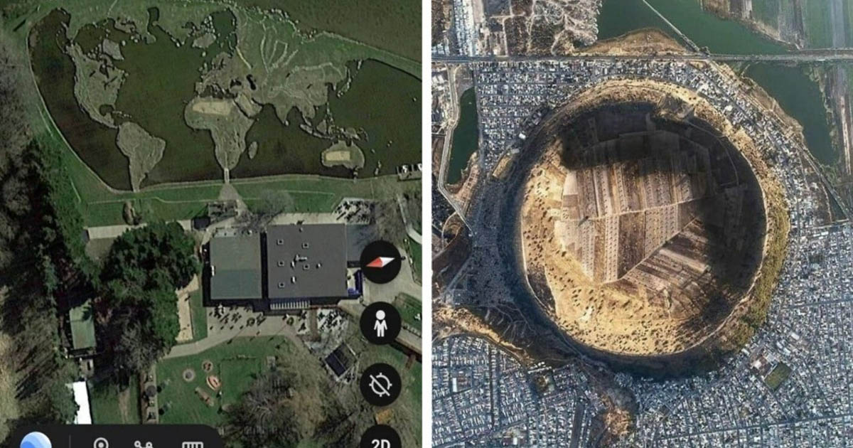 30 váratlan felfedezés a Google Earth-ön