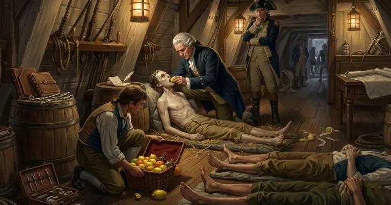 Hogyan mentette meg egy hajóorvos kísérlete a tengerészeket egy szörnyű betegségtől