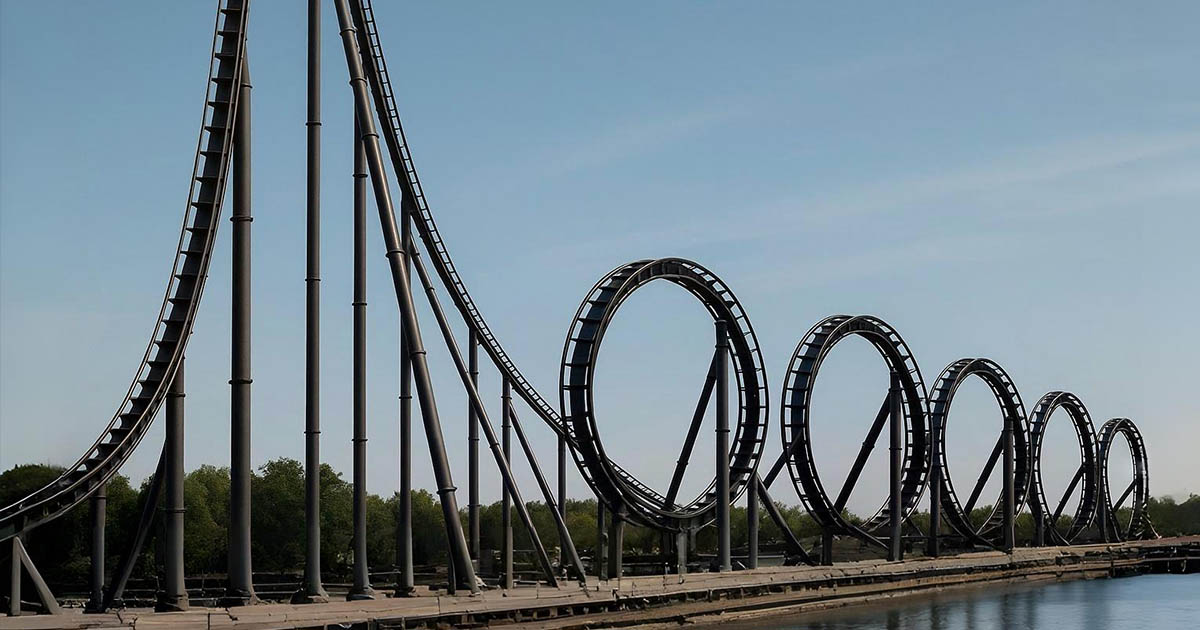 A hullámvasút, amelyet kifejezetten az utasok megölésére terveztek – mi ez és hogyan működik?