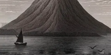 erő, geológia, hang, katasztrófa, Kitörés, Krakatau, Pusztítás, természet, történelem, vulkán