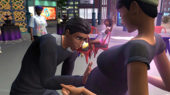 A The Sims 4 karakterei tömegesen teherbe estek egy hiba miatt