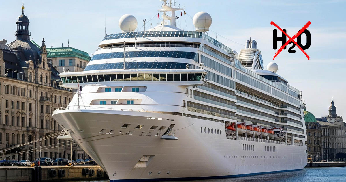 Miért nem szállítanak friss vizet a tengerjáró hajók, mikor az elengedhetetlen?