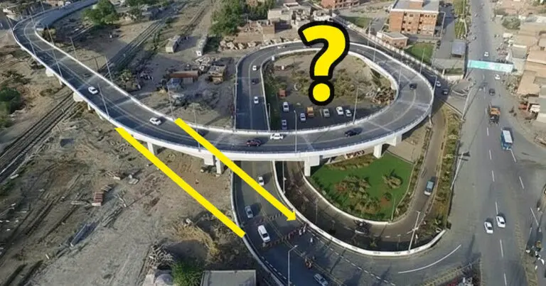 A gyűrűs felüljárók titka: Miért nem egyenesen építik őket?