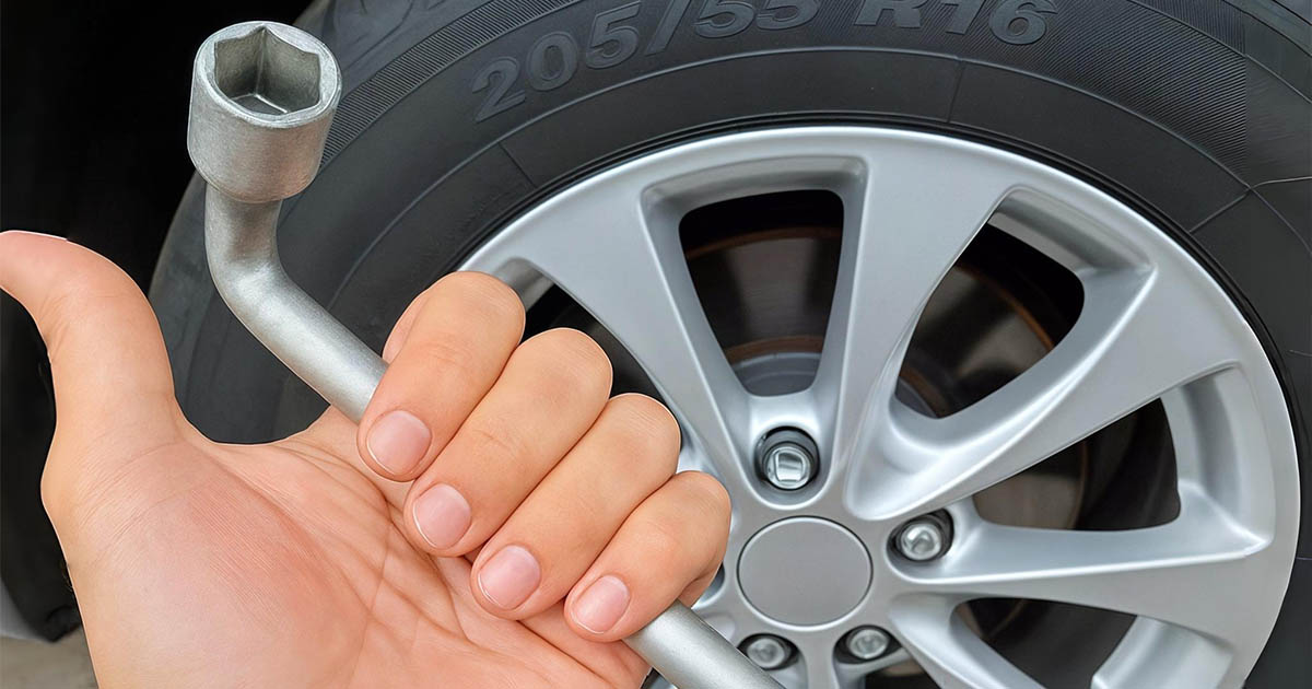 A titok az autókhoz adott gyári kerékkulcs mögött, amiről kevesen tudnak